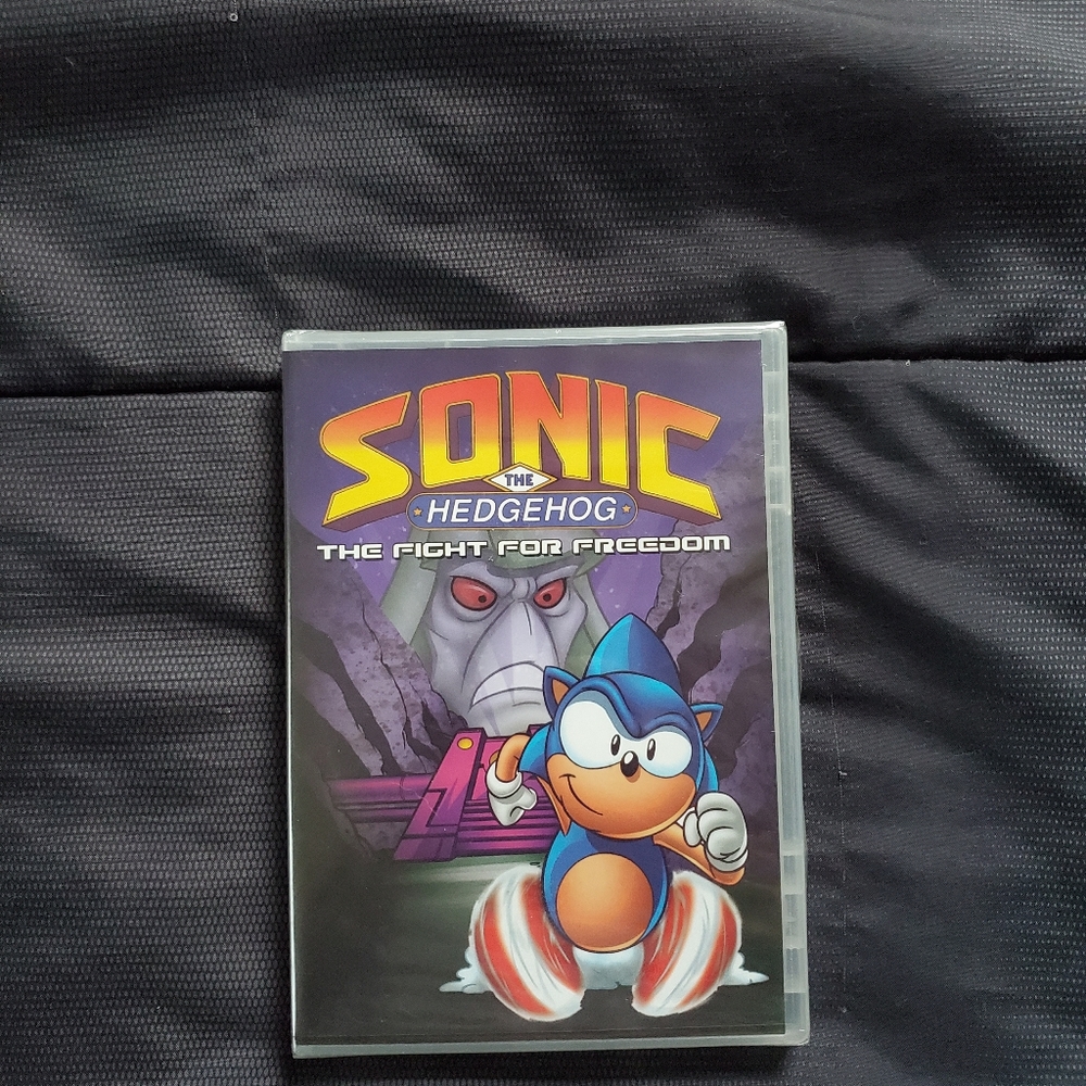 NWT Sonic cartoon DVD